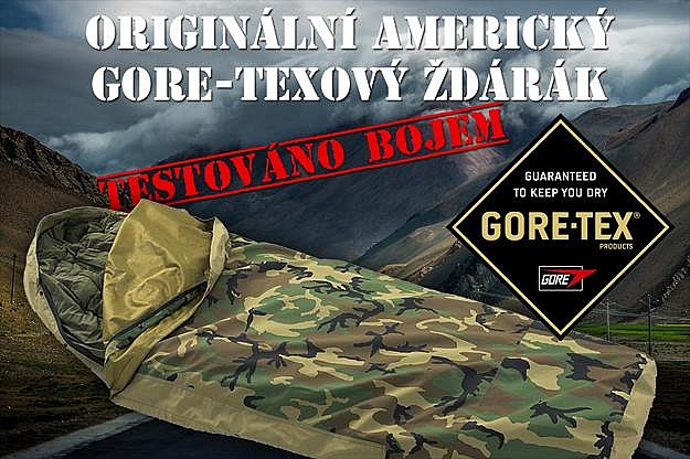 Originál US Army Ždárák Bivy Cover WOODLAND