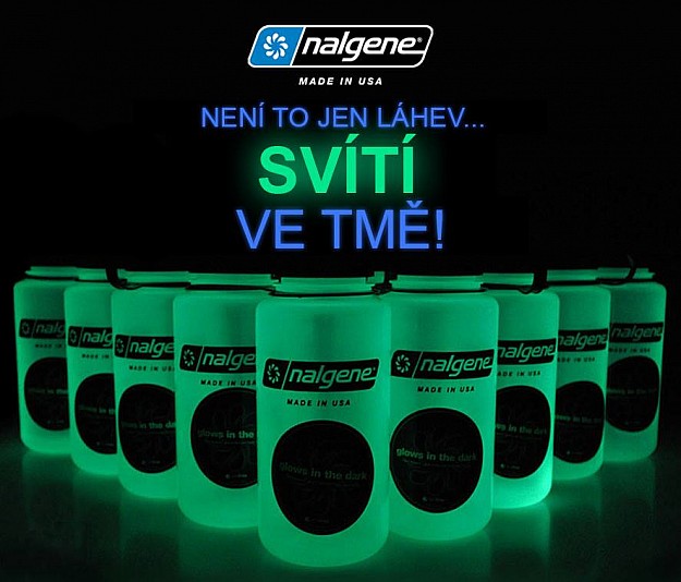 Nalgene - Svítící Láhev na vodu !