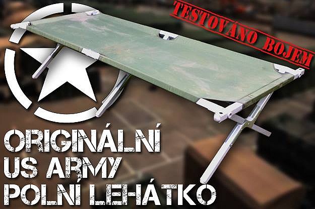 Skládací lehátko US Army