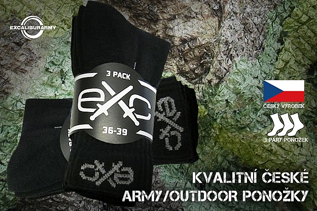 Ponožky eXc Base Pack, 3ks/balení