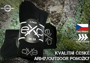 Ponožky eXc Base Pack, 3ks/balení